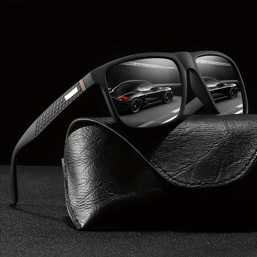 1-2-3pcs Fashion Vintage Check Pattern Square Fashion Glasses