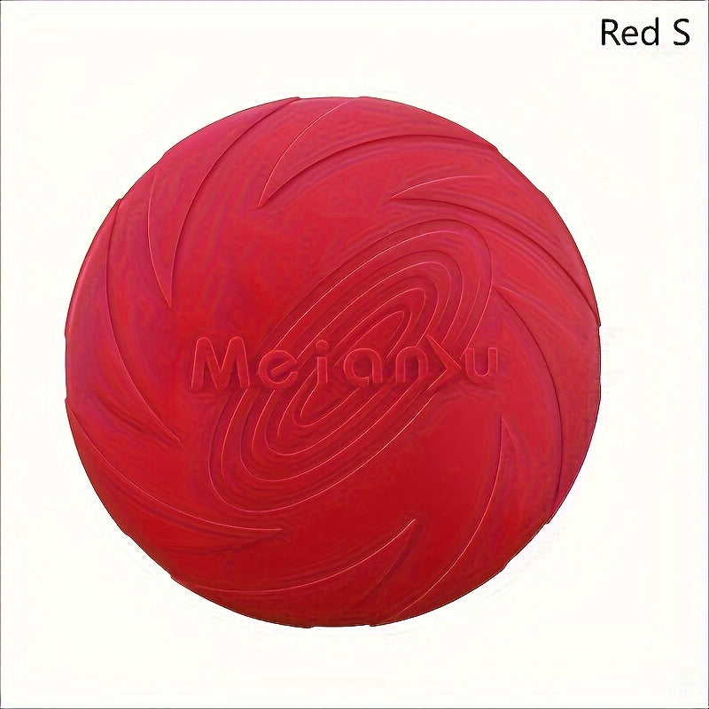 Plain Color Pet Training Flying Disc, Chew Durable Toy For Dog Interactive Supply