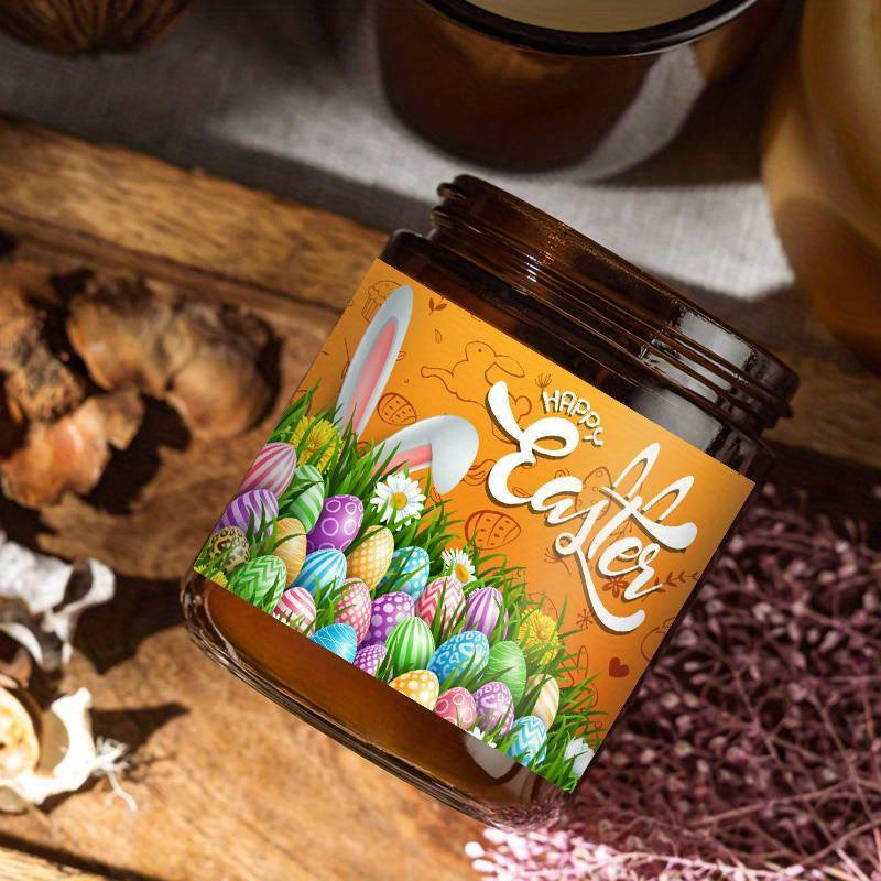1pc Lavender Scented Easter Candle in Glass Jar