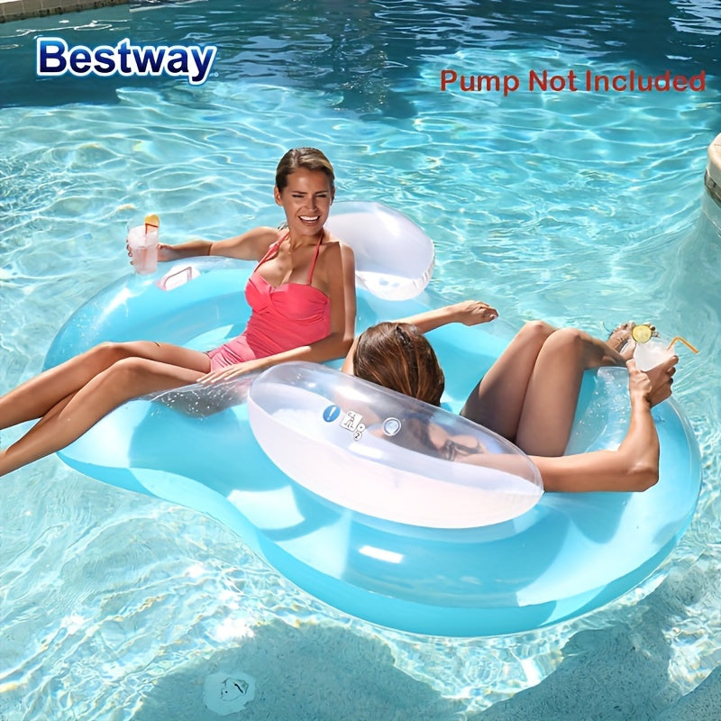 Bestway Inflatable Water Floating Ring, 2-person Swimming Bed, Without Pump