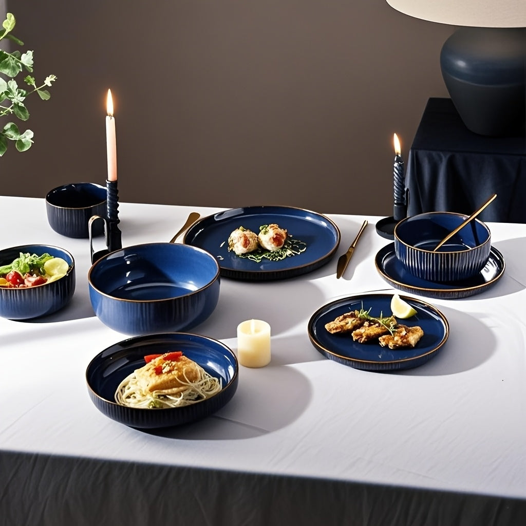 Set Retro Ceramic Starry Night