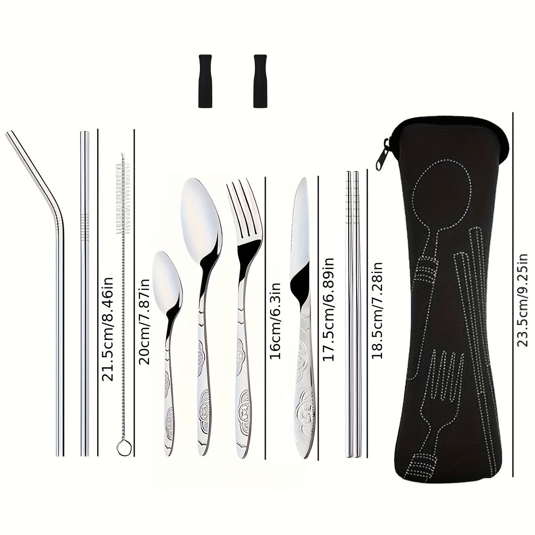 Set Tacâmuri Portabil 11 piese