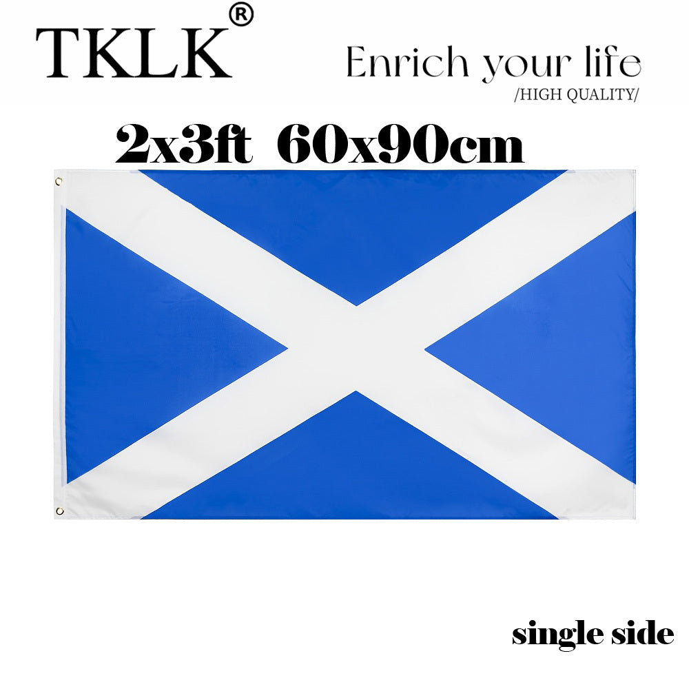 Scotland Flag60.96x91.44cm/ 91.44x152.4cm/ 121.92x182.88cm