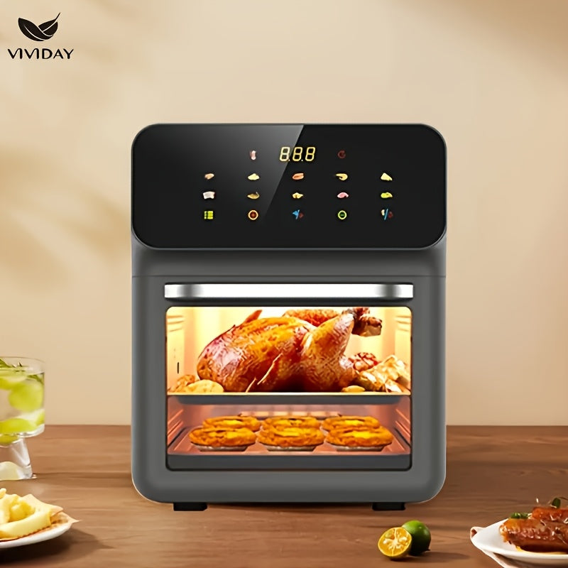 VIVIDAY LED Digital Touchscreen Air Fryer