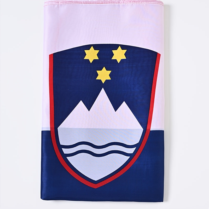 Slovenia Flag Large Banner, 90x150cm, Polyester