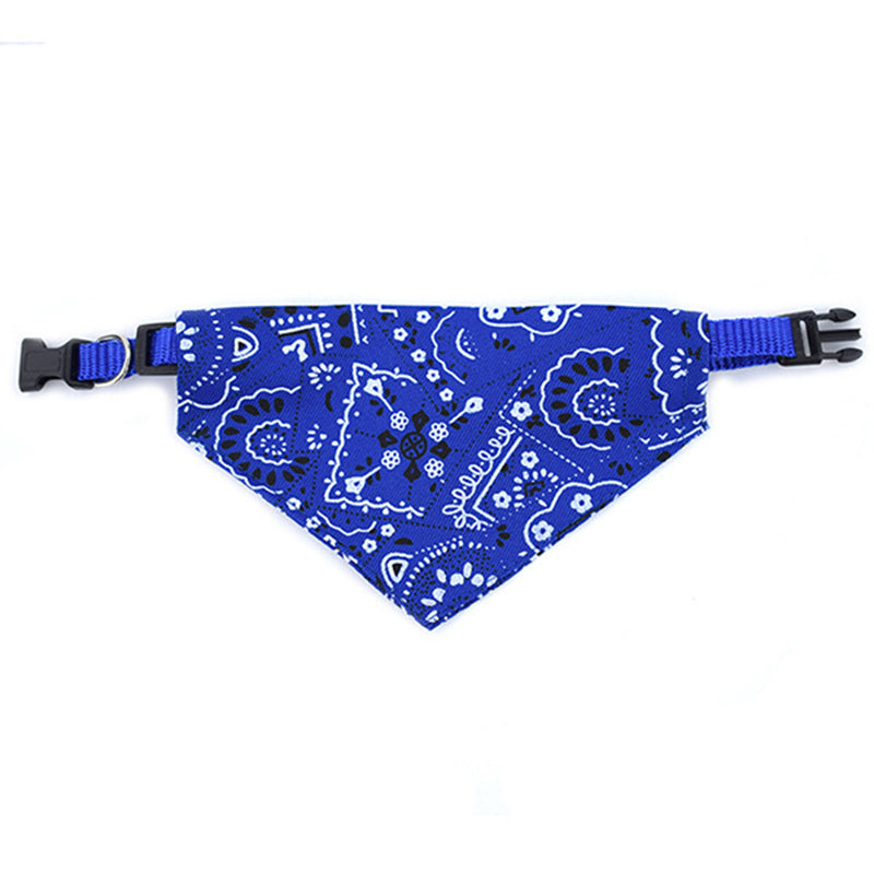 Stylish Printed Dog Bandanas With Buckle