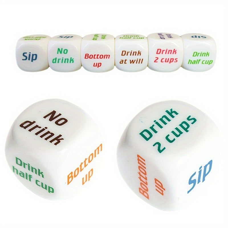 1pc, Drinking Dice, Adult Drinking Party Dice