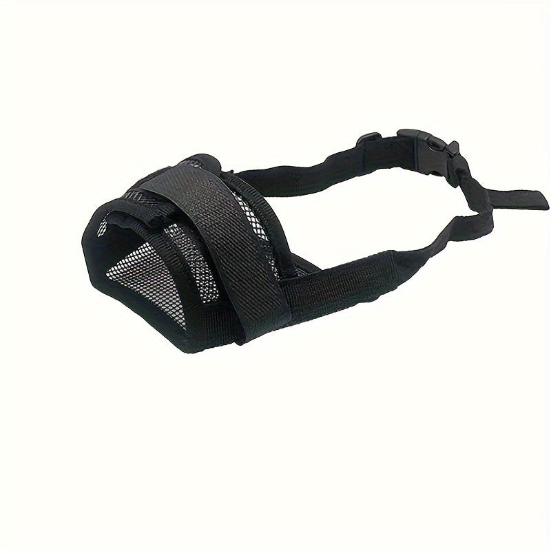 Adjustable Dog Muzzle - Breathable Polyester