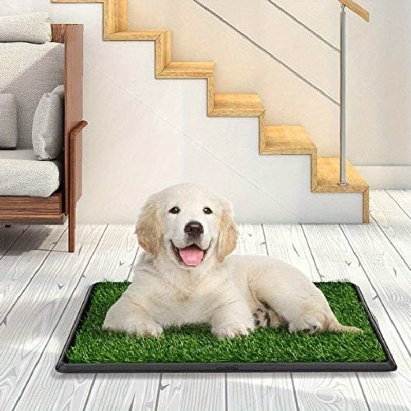 "Leak-Proof" Washable Dog Potty Tray with 3-Layer System