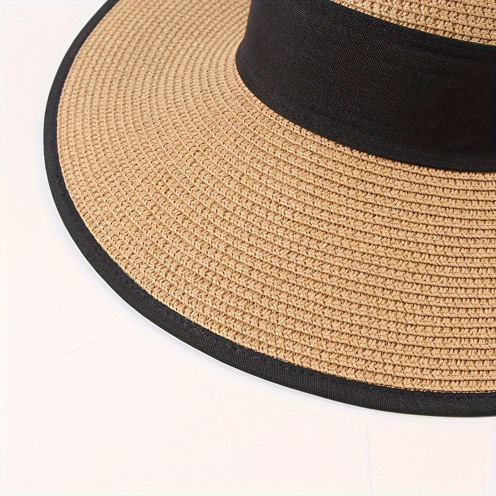 Women's Summer Outdoor Sun Visors With Ponytail Hole