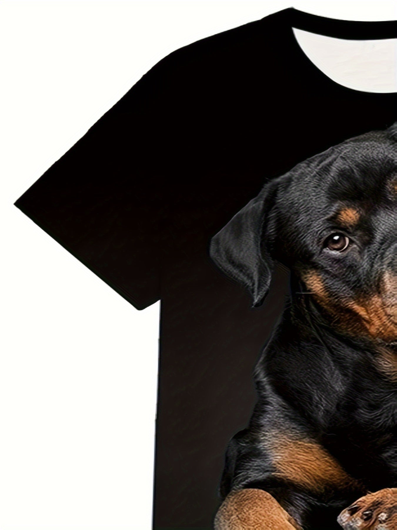 Men's Fashion Dog Print Sports T-shirt