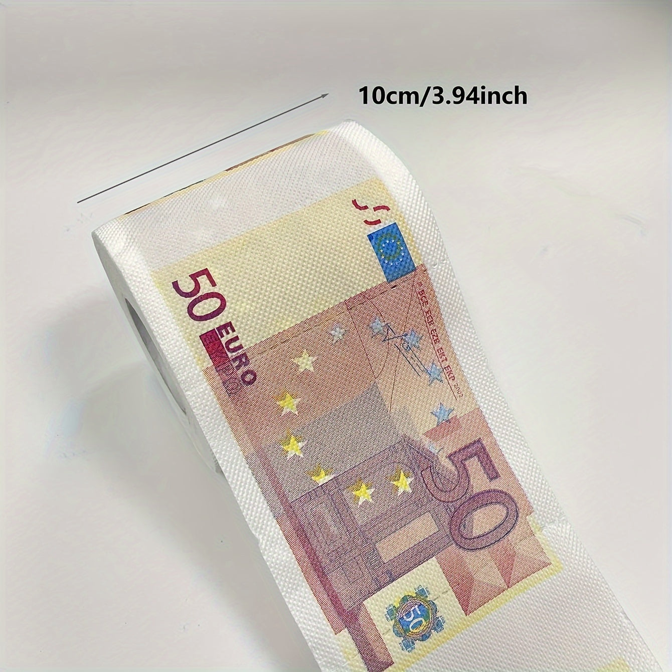 1pc Novelty Currency Print Toilet Paper Roll