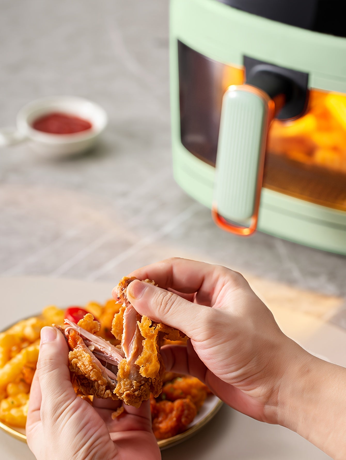 Air Fryer 6L – Smart Touch, Multifuncțională, 220V