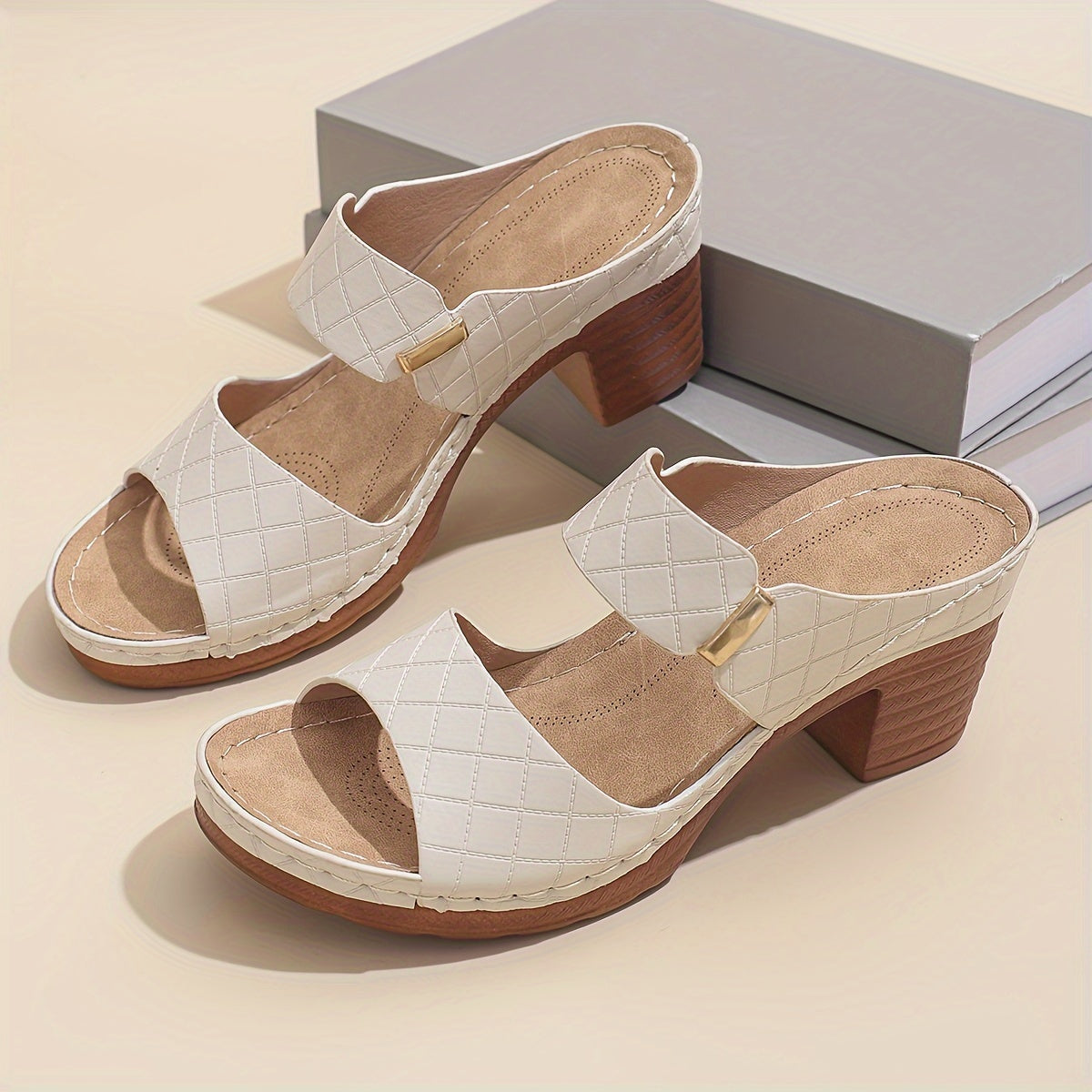 Outdoor Sandals For All Competitions, Women's Chunky Heel Sandals