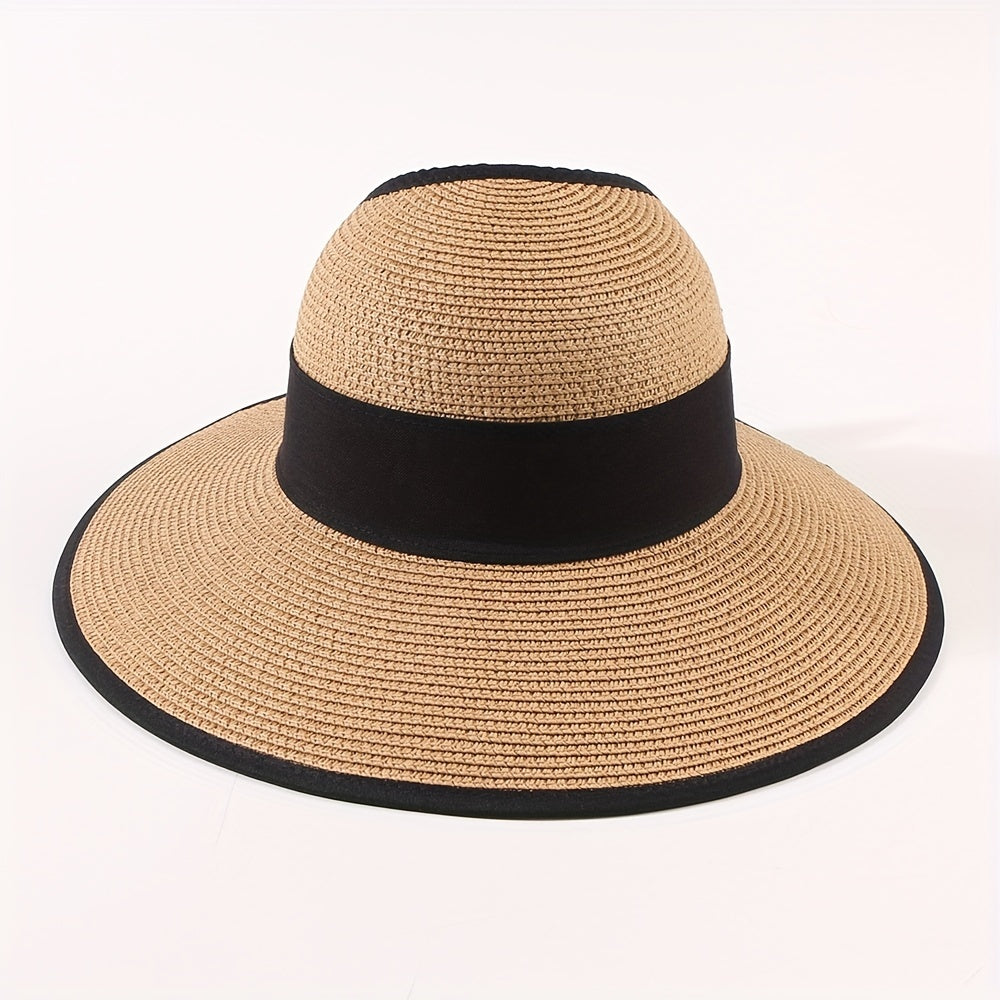 Women's Summer Outdoor Sun Visors With Ponytail Hole