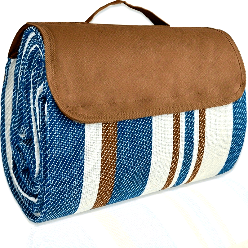 Outdoor Picnic Mat with Handle - Portable, Durable Acrylic Camping Rug