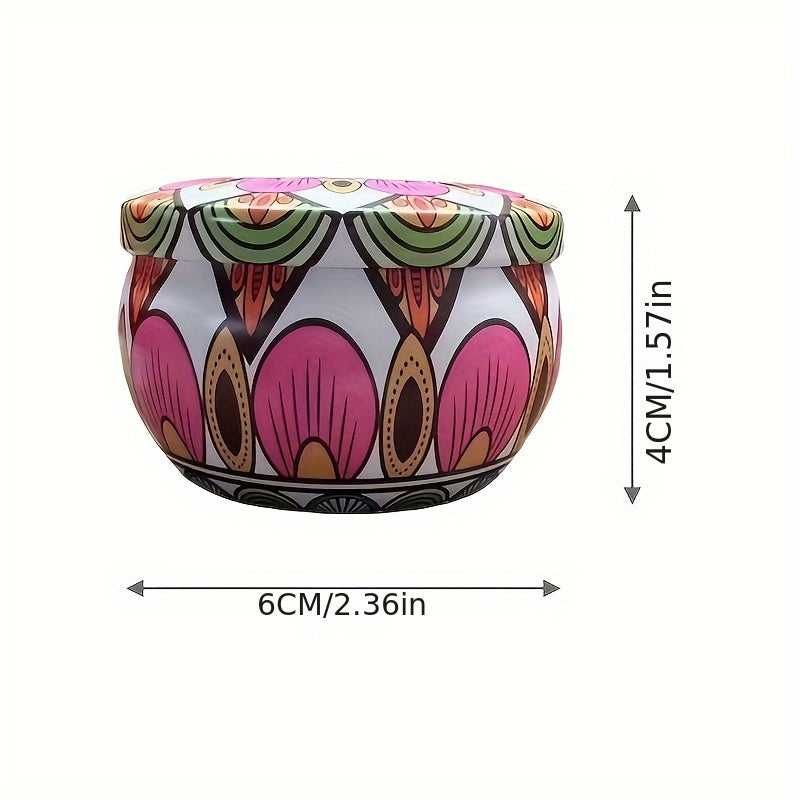 A Gift Set of 4 Scented Candles in a Box