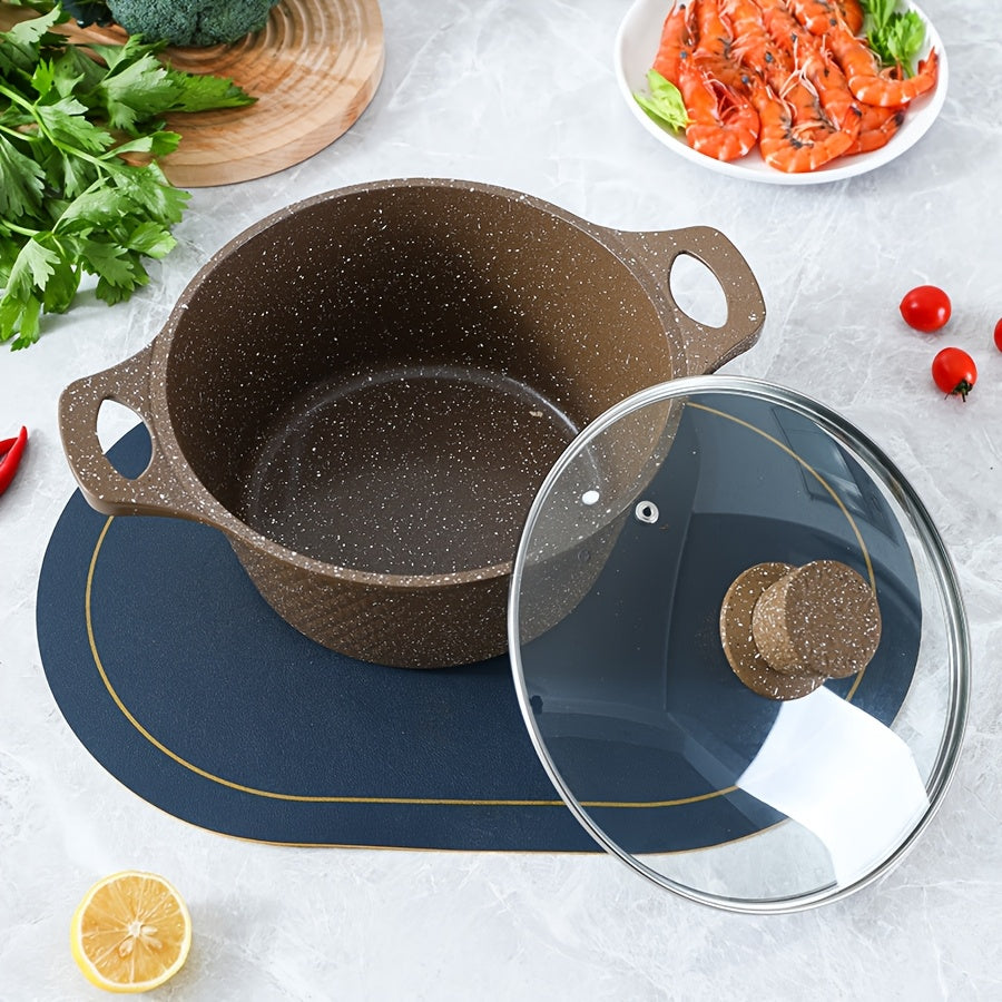 Titlu scurt: Set Vase de Gătit Versatile – Culoare Coffee