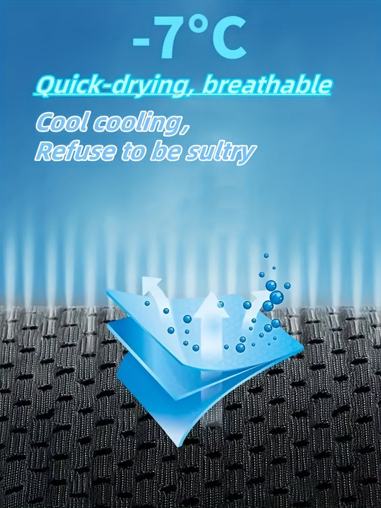 4pcs set of quick-drying and cool Men's vests, lightweight and breathable