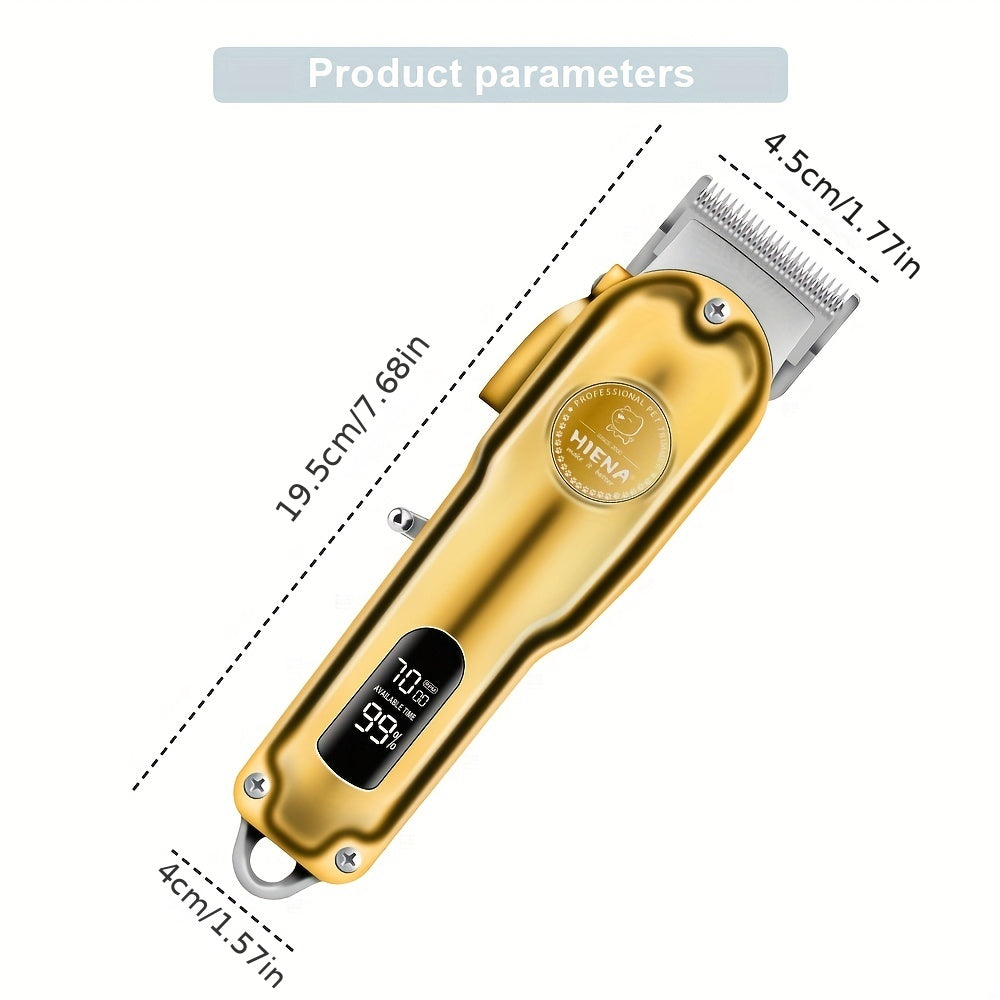 Rechargeable Low-Noise Cordless Dog Clippers for Grooming