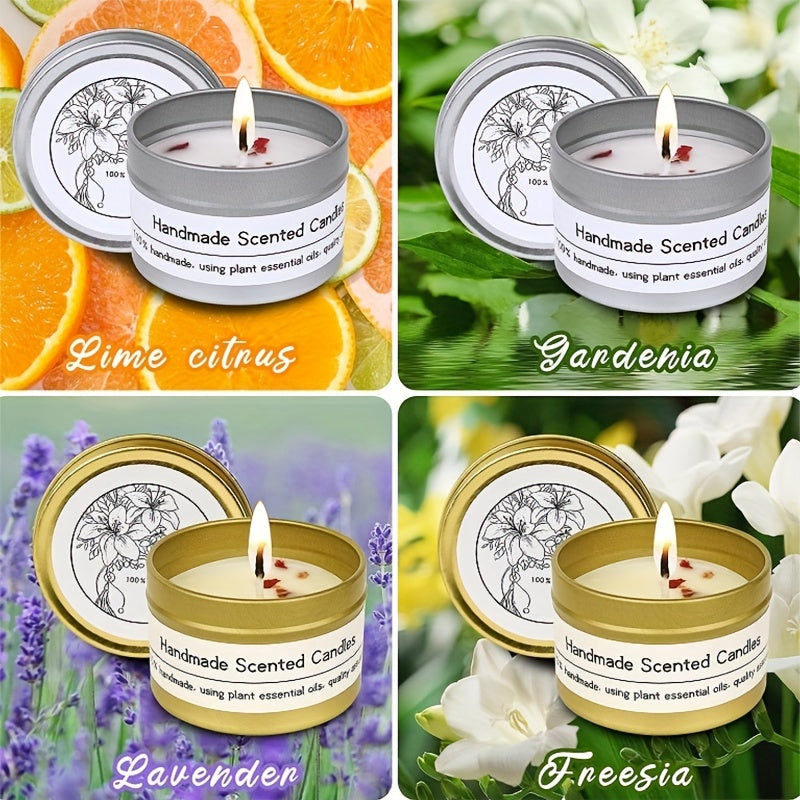 4pcs Scented Candle Gift Set