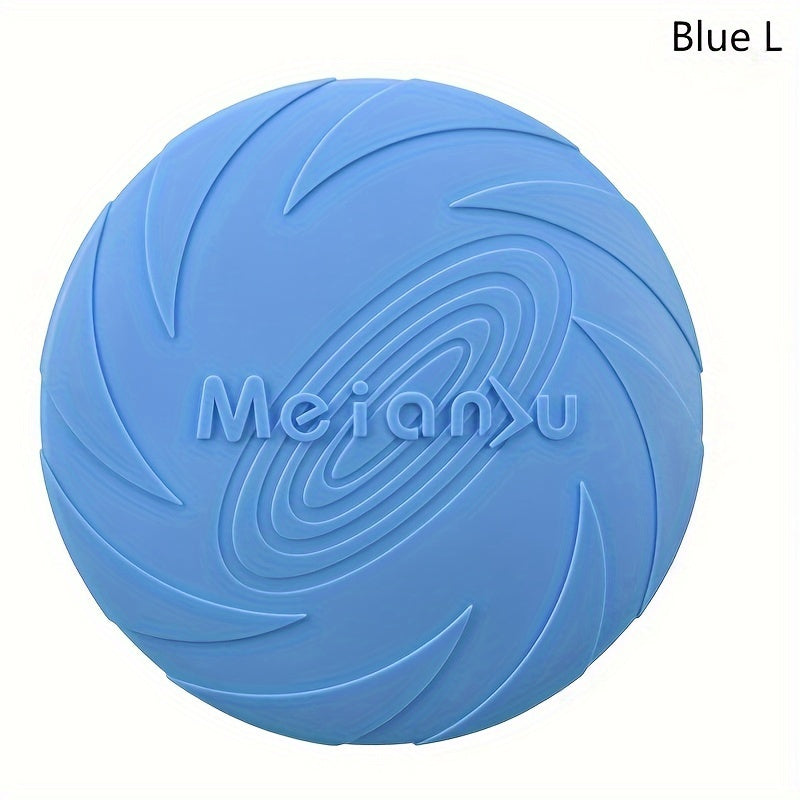 Plain Color Pet Training Flying Disc, Chew Durable Toy For Dog Interactive Supply