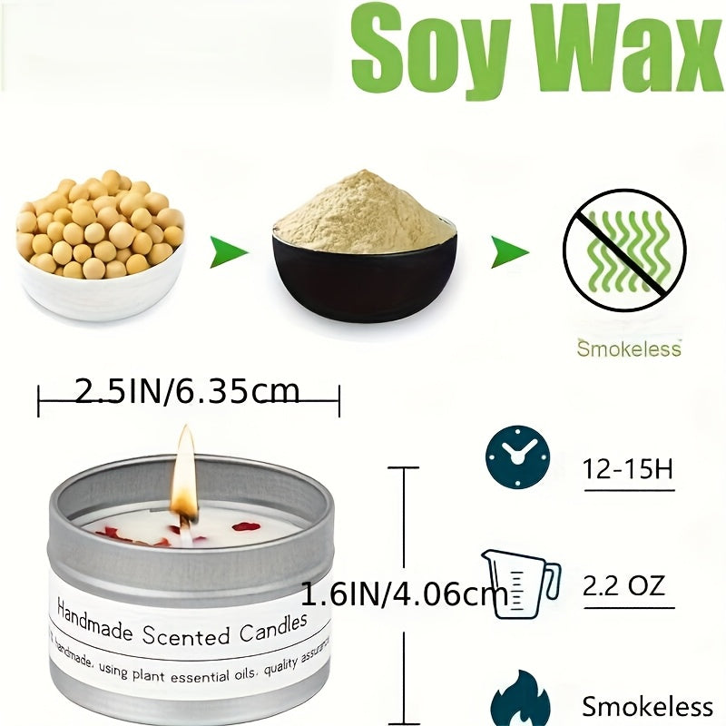 4pcs Scented Candle Gift Set