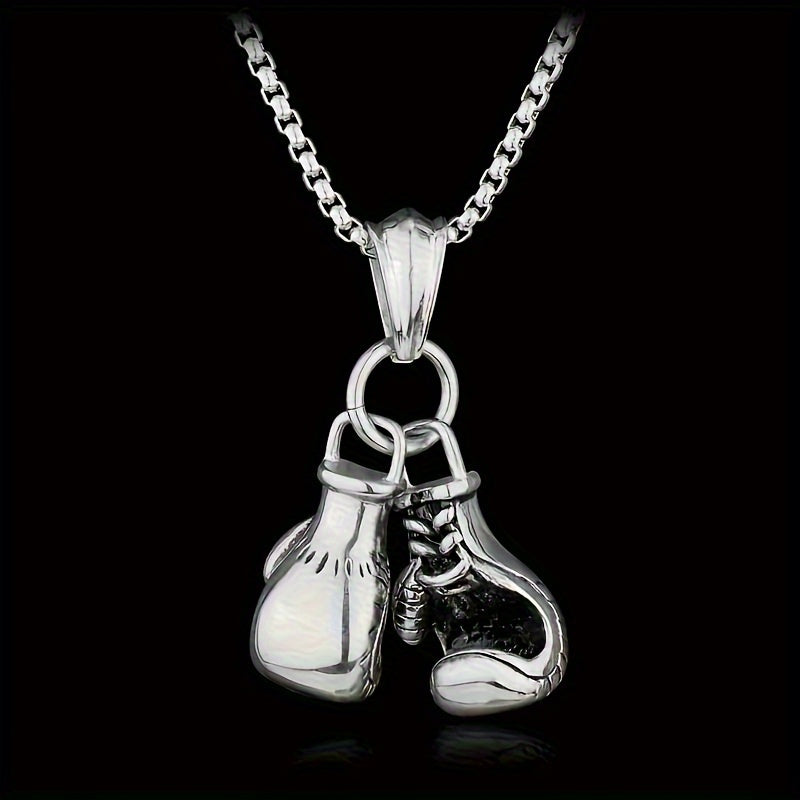 A Stylish Punk-style Hip-hop Boxing Glove Pendant Necklace