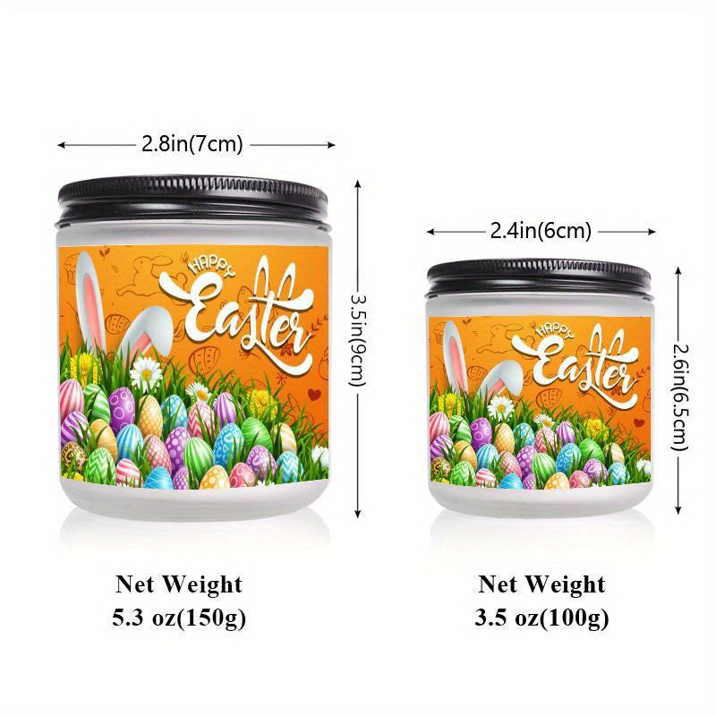 1pc Lavender Scented Easter Candle in Glass Jar