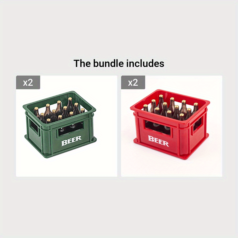 Dozen of Creative Beer Box Shape Bottle Openers