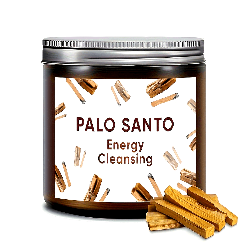 Palo Santo Scented Candle for Home Energy Cleansing