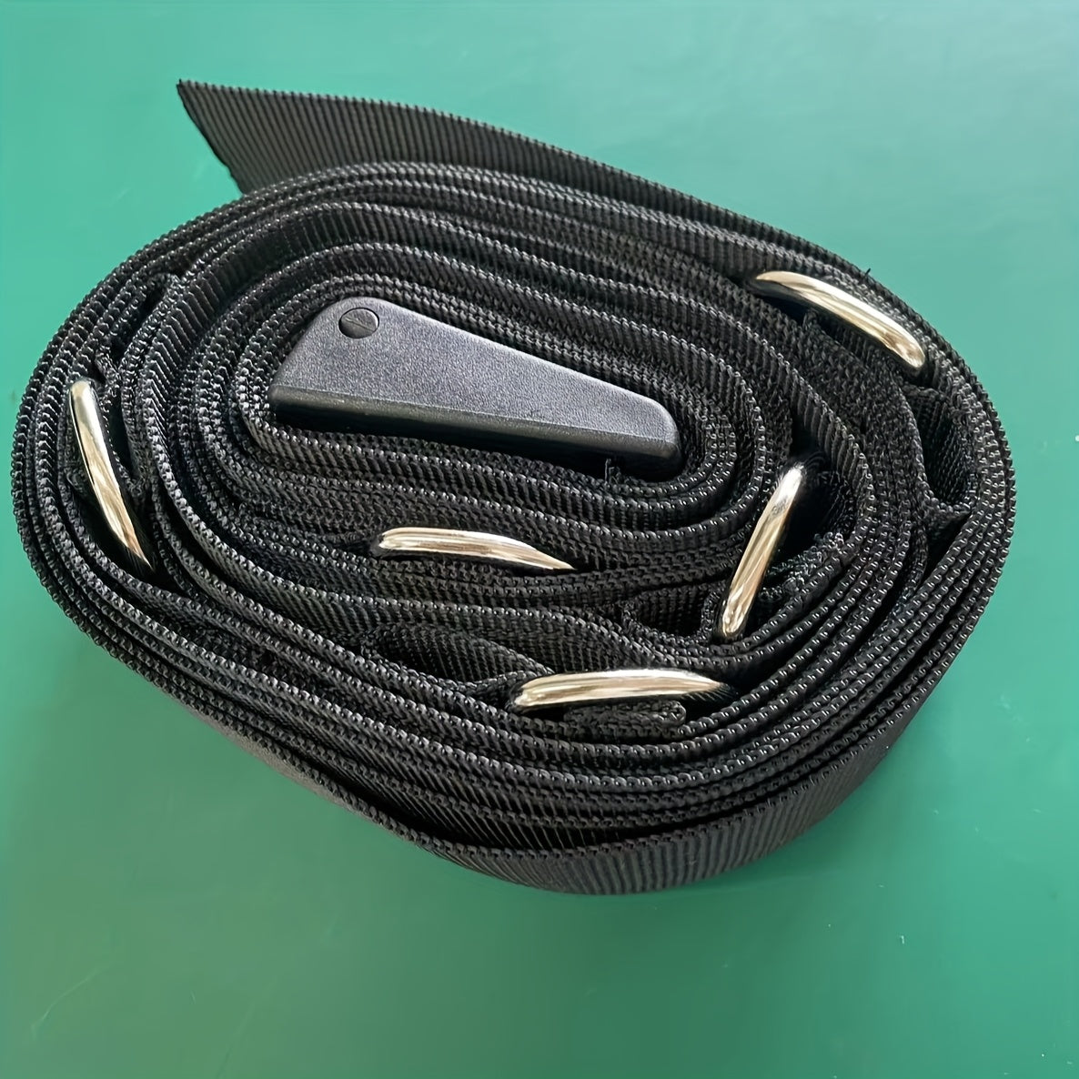 1 Multifunctional Home Fitness Elastic Resistance Band with Multi-Point Door Anchor