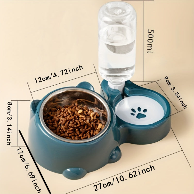 Cat Bowl with Slanted Mouth, Dog Bowl