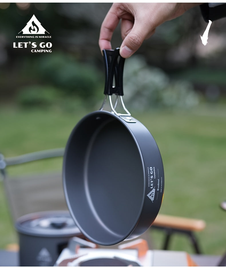 Set Camping Cookware din Aluminiu