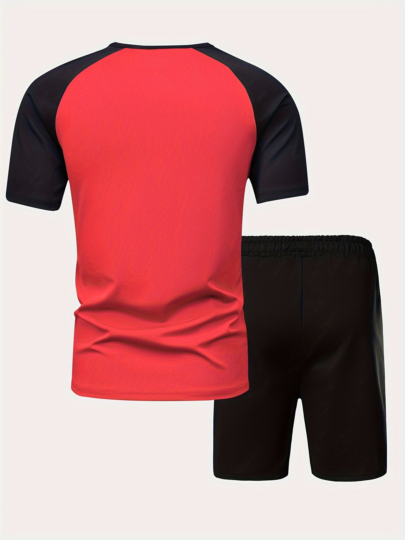 2-piece Men's Casual Summer Vacation Outfit Set