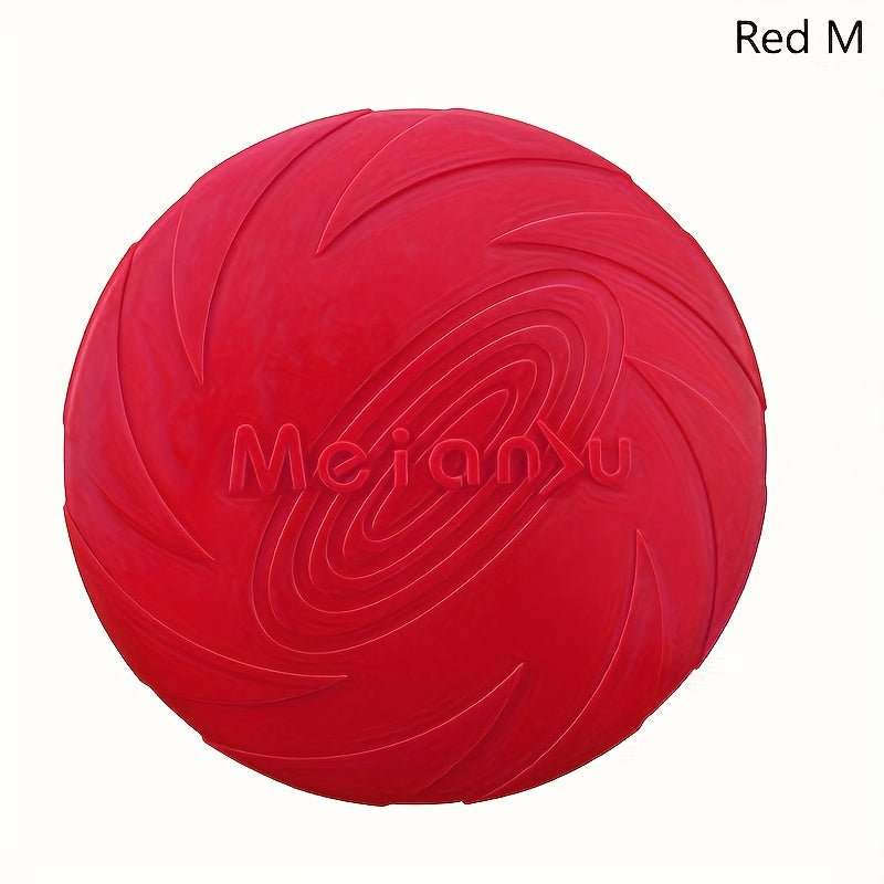 Plain Color Pet Training Flying Disc, Chew Durable Toy For Dog Interactive Supply