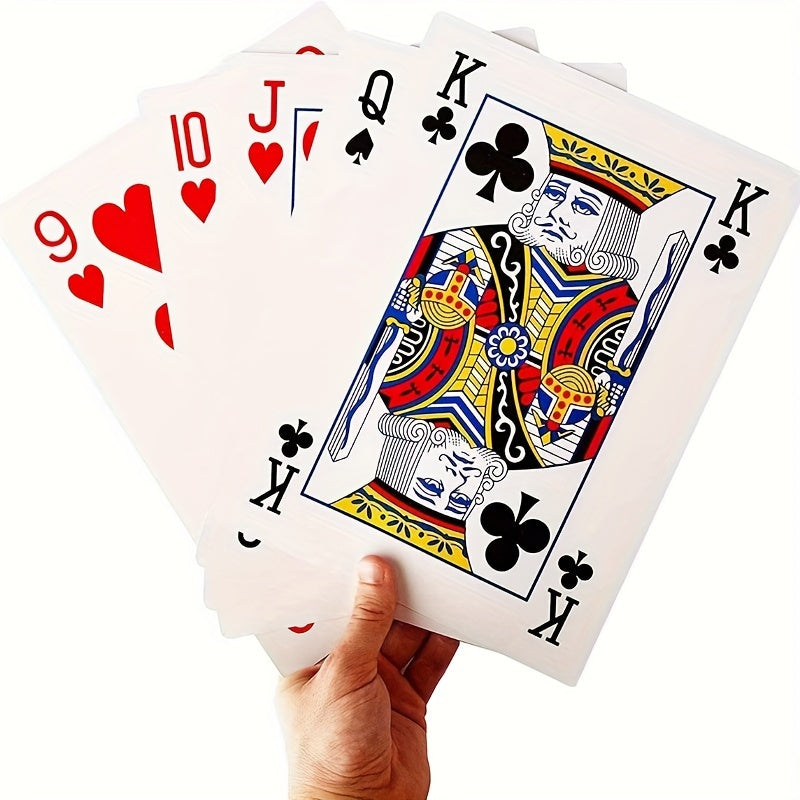 Giant Playing Cards, 4 Times Larger Than Normal