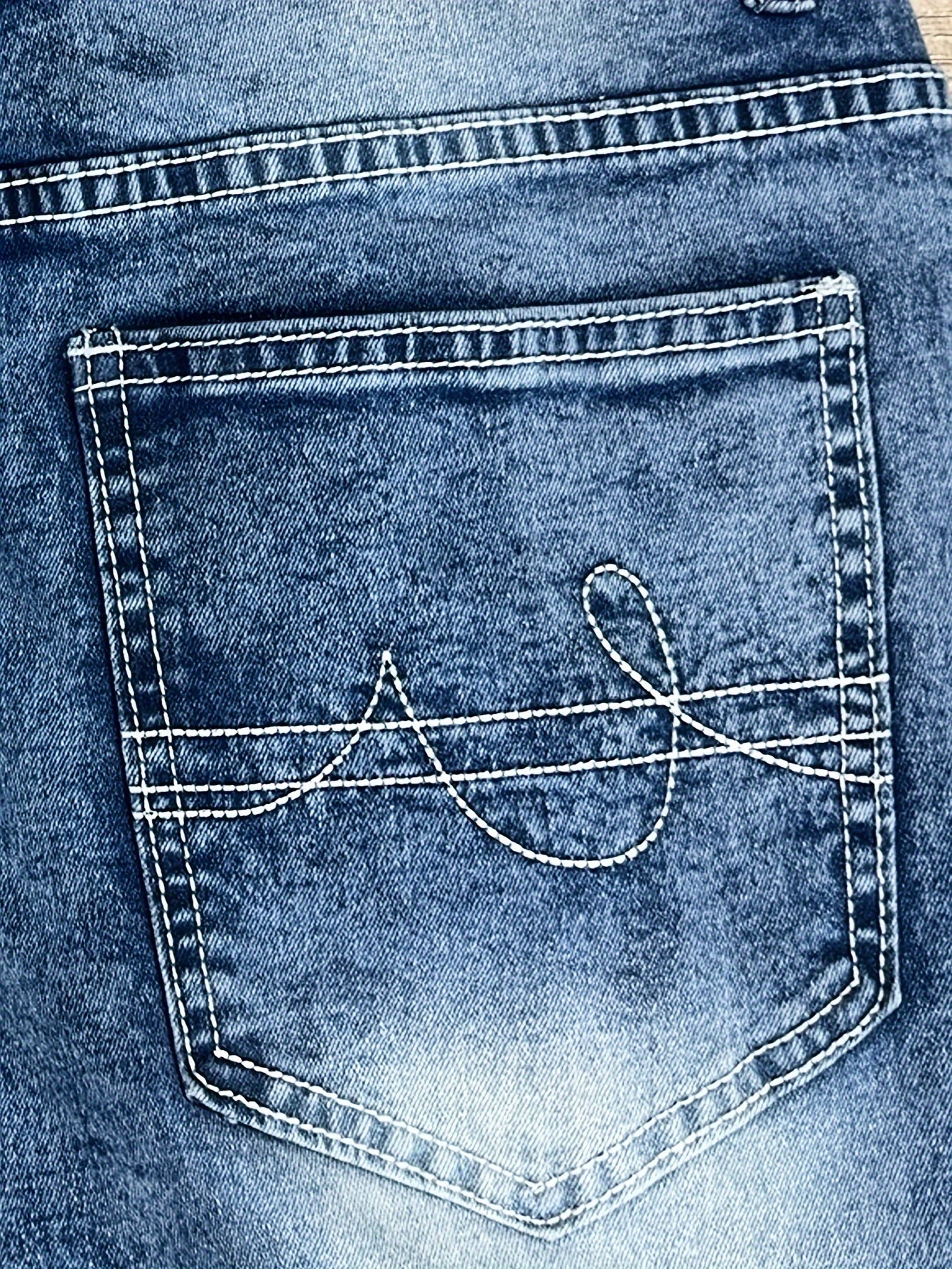 Men's Stretch Denim Jeans, Slim Fit Straight-Leg