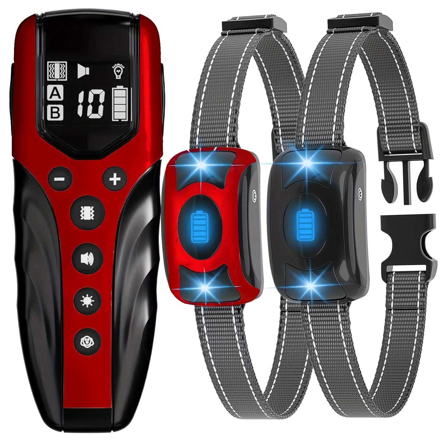 Rechargeable Dog Training Collar with Remote