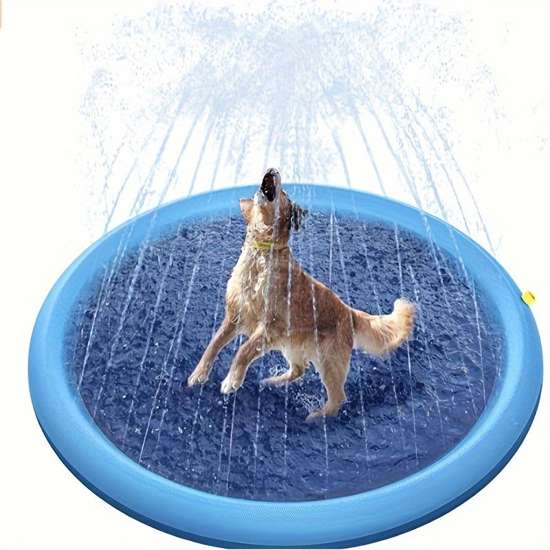 Pet water spray mat, pet beach toy, yard toy