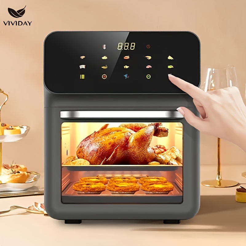 VIVIDAY LED Digital Touchscreen Air Fryer