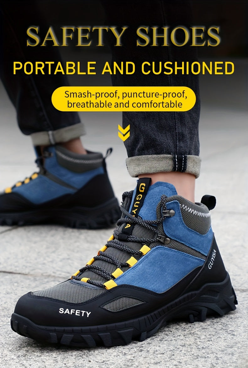 Men's High Top Safety Work Shoes