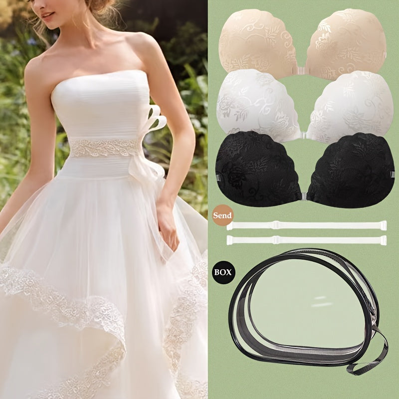 Reusable Lace Front Buckle Nipple Covers