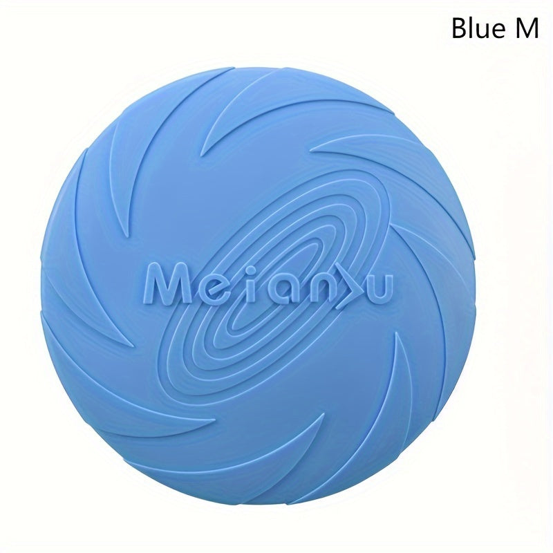 Plain Color Pet Training Flying Disc, Chew Durable Toy For Dog Interactive Supply