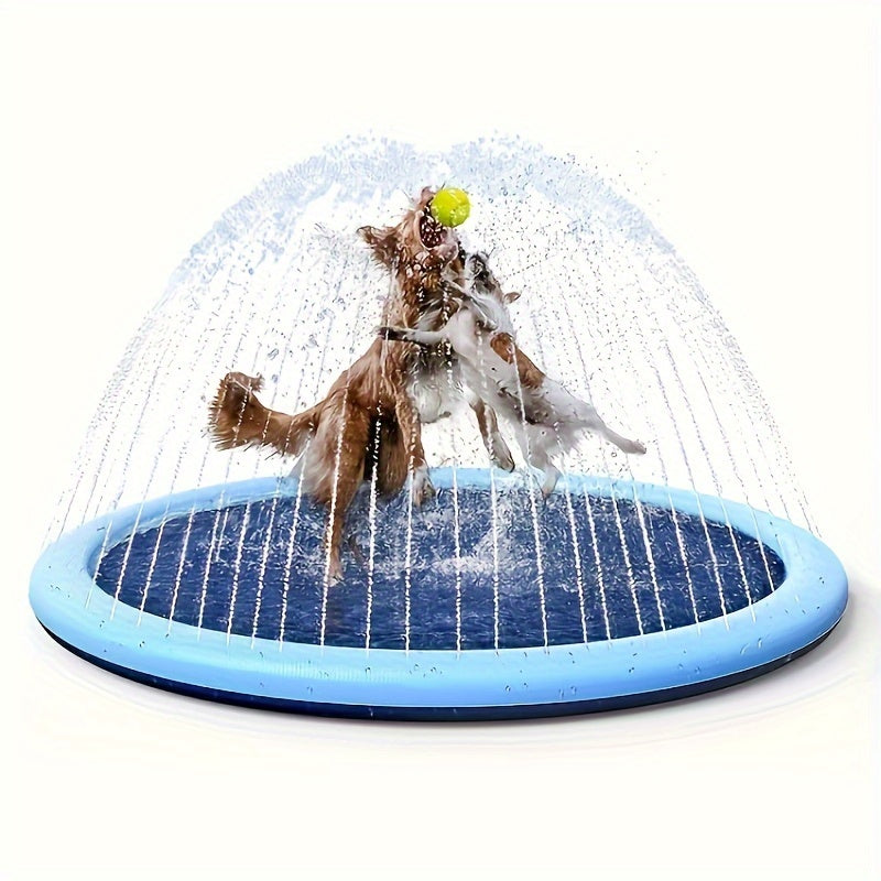 Pet water spray mat, pet beach toy, yard toy