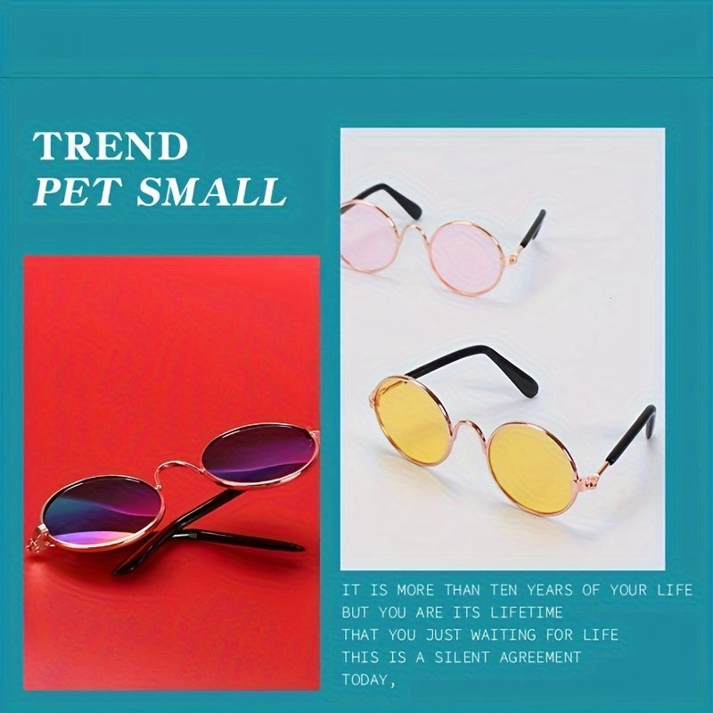 Whimsical Pet Fashion Glasses for Cats & Dogs