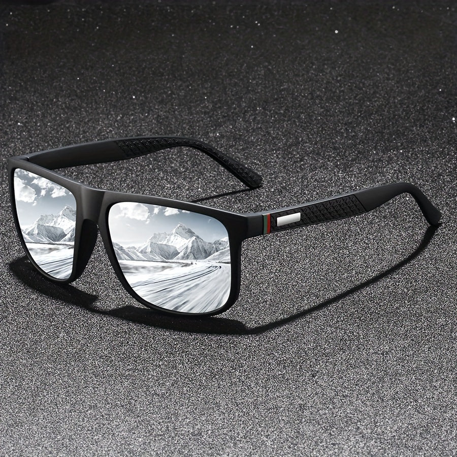 1-2-3pcs Fashion Vintage Check Pattern Square Fashion Glasses