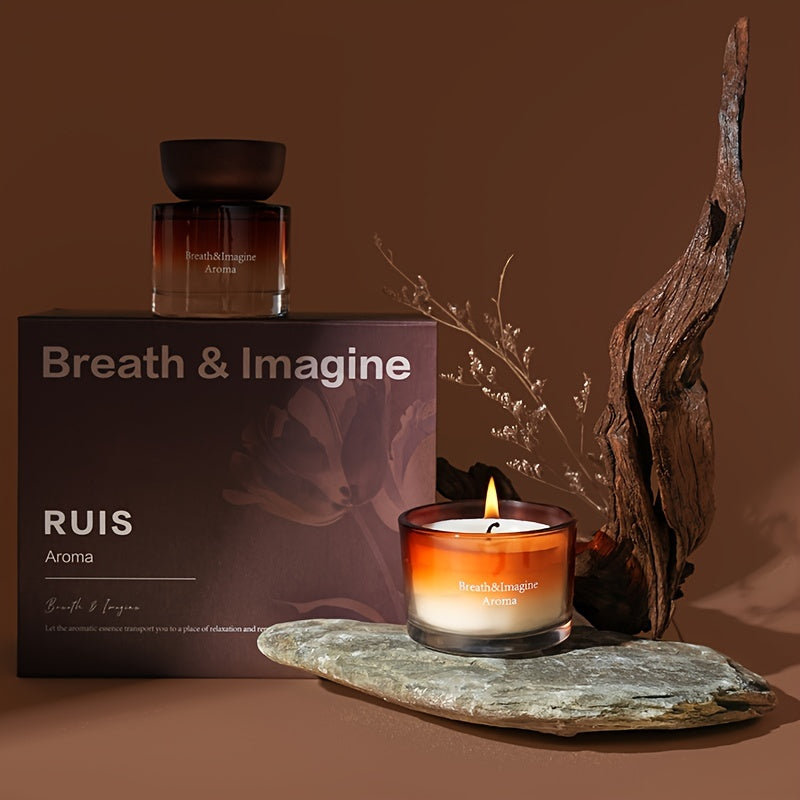 1 set of round wooden lid aromatherapy essential oil/candle