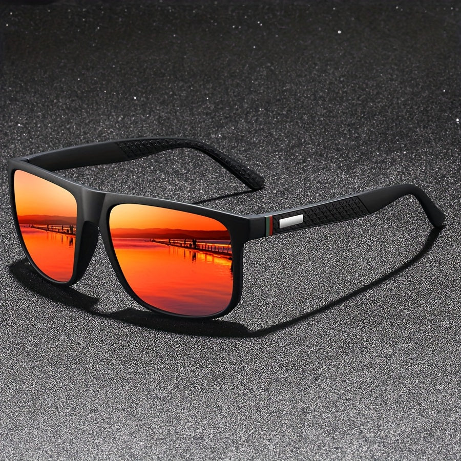 1-2-3pcs Fashion Vintage Check Pattern Square Fashion Glasses