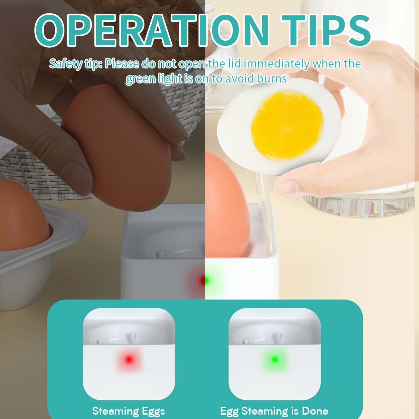 Rapid Egg Cooker, Electric Egg Cooker